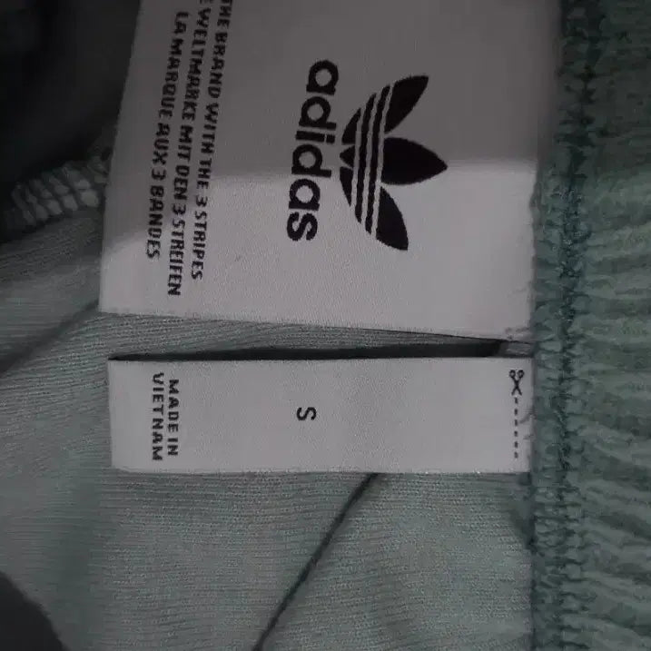 [BUNJANG] Adidas Velvet Track Pants Mint Sky Blue 28 Inch / 아디다스 벨벳 민트 스카이블루 트레이닝바지 28인치