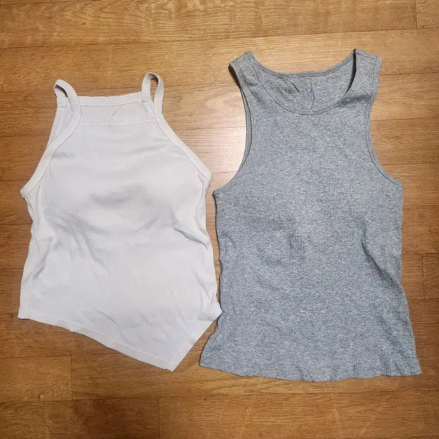 [SOLD OUT] 일괄가격> 컴포트랩 에르고핏 골지 홀터탑+아르보노 홀터 민소매 브라탑