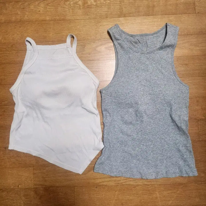 [SOLD OUT] 일괄가격> 컴포트랩 에르고핏 골지 홀터탑+아르보노 홀터 민소매 브라탑