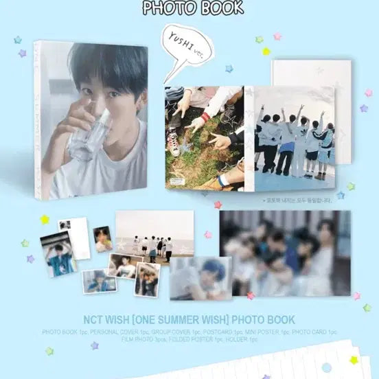 [BUNJANG] Riku Summer Vacation Exhibition Photobook Set / 리쿠 여름방학 전시 포토북 세트