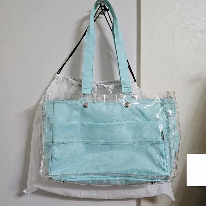 [BUNJANG] OvB Aqua Concert Tote Bag / 아쿠아 콘서트가방 OvB 어버버 덕질가방 이타백 민트 하늘색 텀블벅