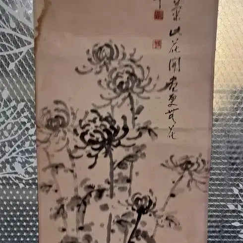 [SOLD OUT] 수묵화 국화 그림
