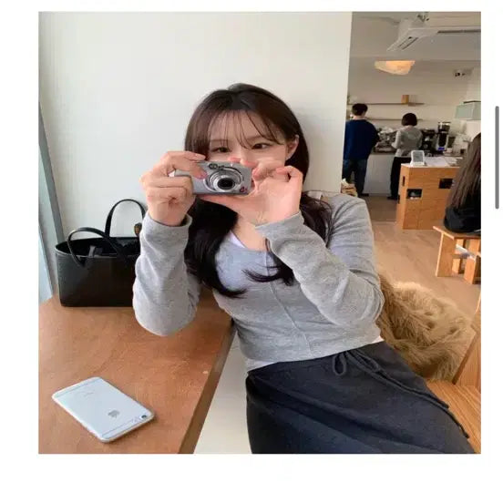 [BUNJANG] Fave Shop Dayon Slim Fit T-Shirt - Black / 페이브샵 데이온 슬림티 블랙