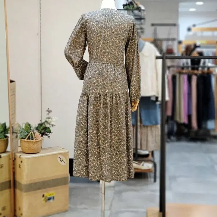 [SOLD OUT] Thursday Island 플라워 롱 원피스