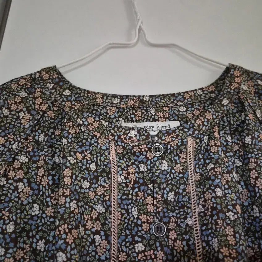 [SOLD OUT] Thursday Island 플라워 롱 원피스