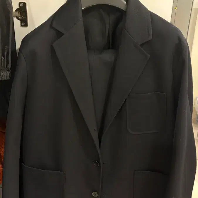 [BUNJANG] Perenne FW Casual Wool Setup Set - Black / 퍼렌 FW 캐쥬얼 울셋업 블랙 상의3사이즈 하의4사이즈