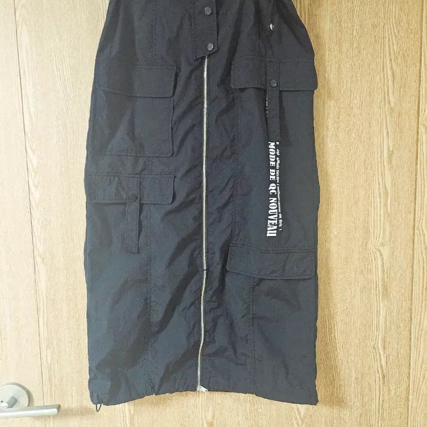 [SOLD OUT] 에고이스트 돗도 배색 빅포켓 롱 스커트