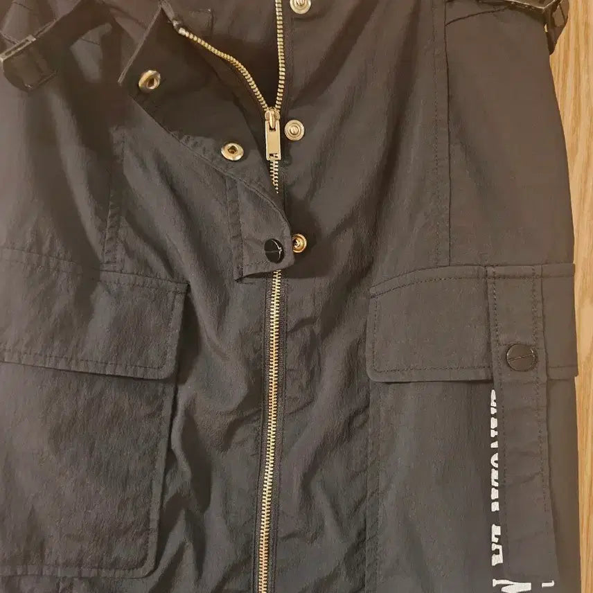 [SOLD OUT] 에고이스트 돗도 배색 빅포켓 롱 스커트