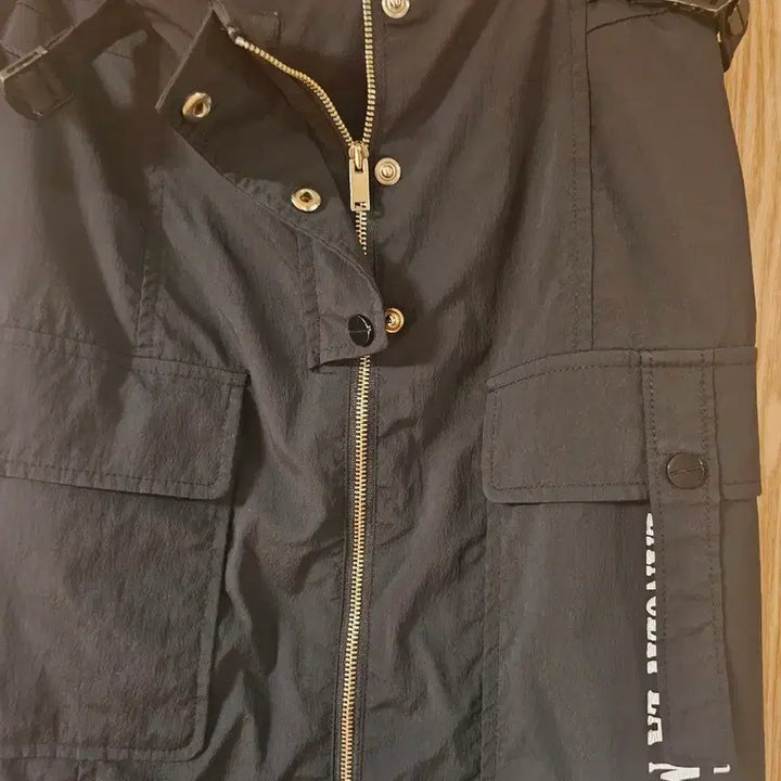 [SOLD OUT] 에고이스트 돗도 배색 빅포켓 롱 스커트
