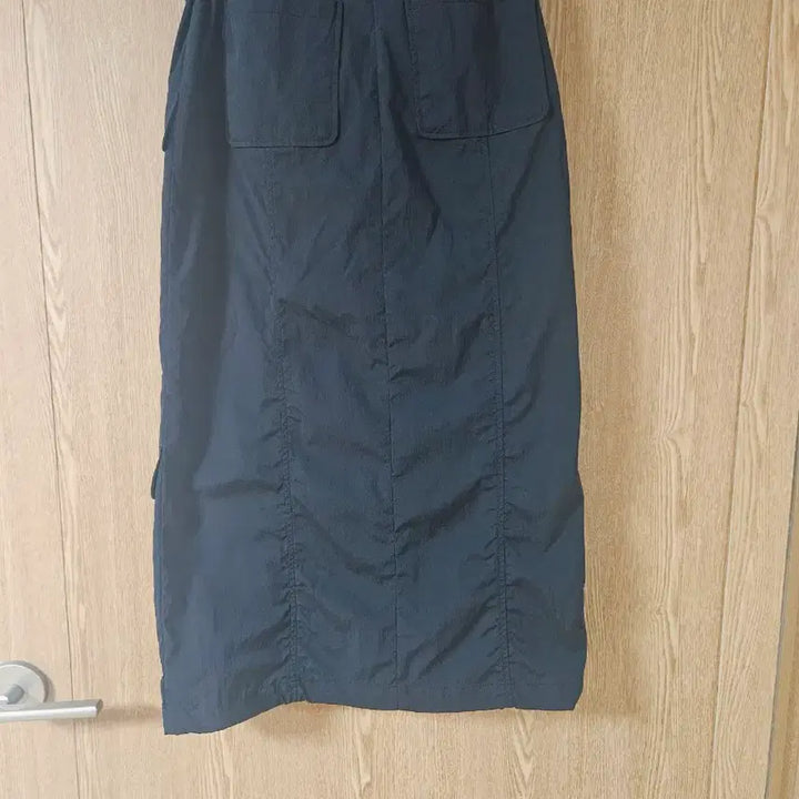 [SOLD OUT] 에고이스트 돗도 배색 빅포켓 롱 스커트
