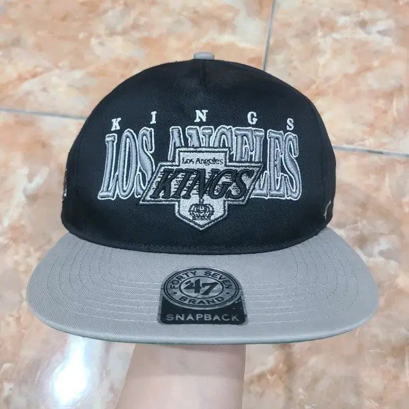 [BUNJANG] 47 Brand Los Angeles Kings Snapback Cap / 47브랜드 로스앤젤레스 킹스 스냅백