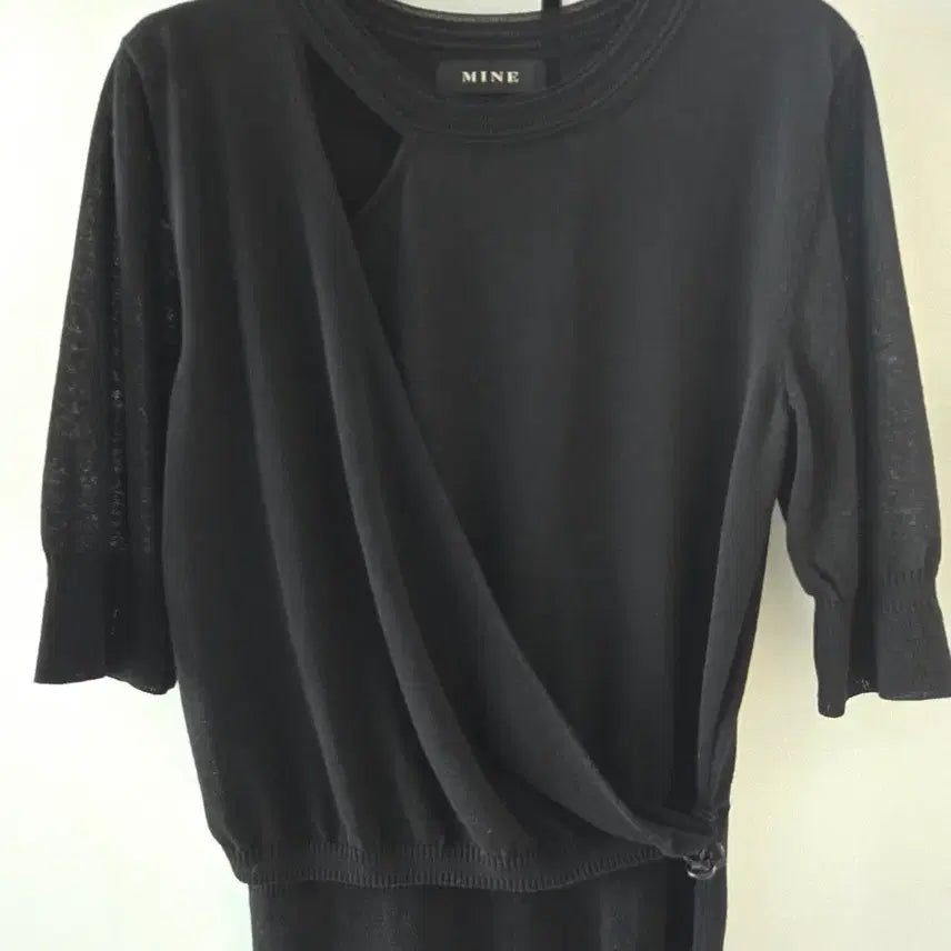 [BUNJANG] Mine Knit Top / 한섬 마인 니트탑