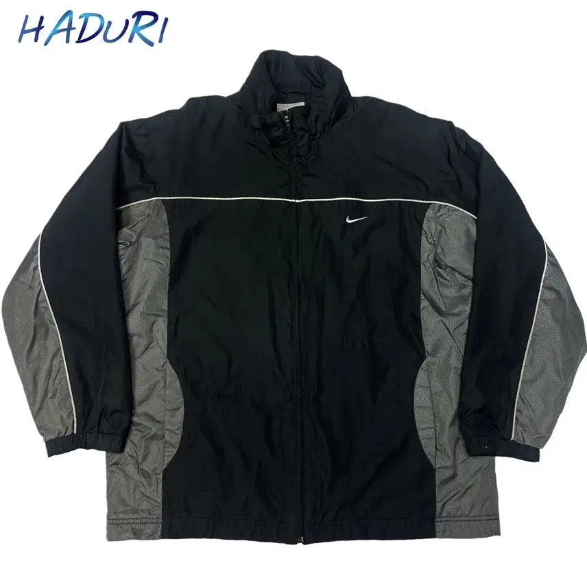 [BUNJANG] Nike 00s Black Windbreaker Jacket / 나이키 00s 블랙바람막이 95