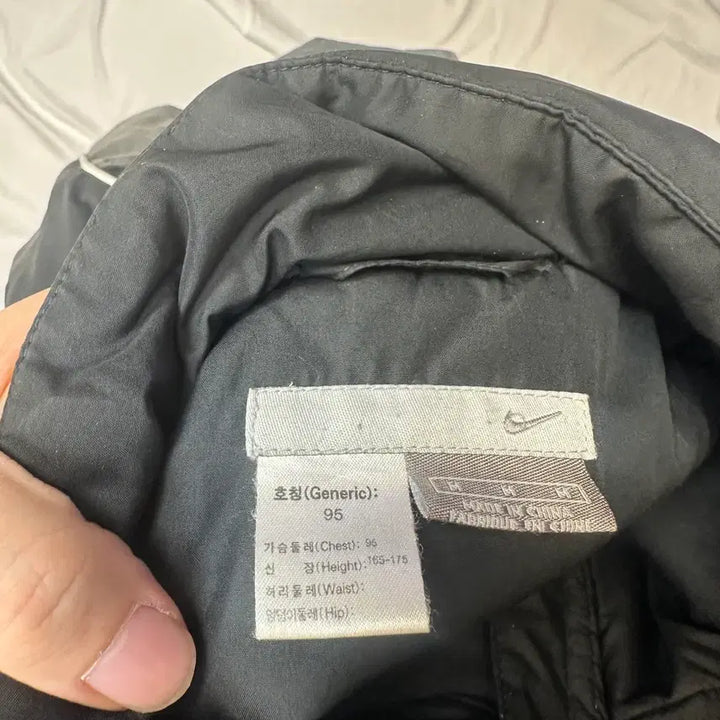 [BUNJANG] Nike 00s Black Windbreaker Jacket / 나이키 00s 블랙바람막이 95