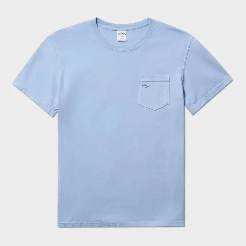 [BUNJANG] NOAH Pocket Short Sleeve T-Shirt Sky Blue M / NOAH 포켓 반팔 티셔츠 스카이블루 (M, 새제품)
