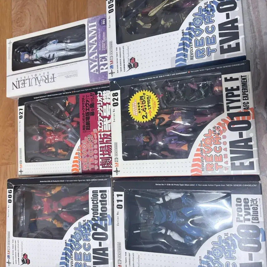 [BUNJANG] Revoltech Evangelion Unit-01 Bishoujo Figure Bundle Set / 제발 사주세요!!) 리볼텍 에반게리온 미소녀 피규어 초호기 피규어 일괄