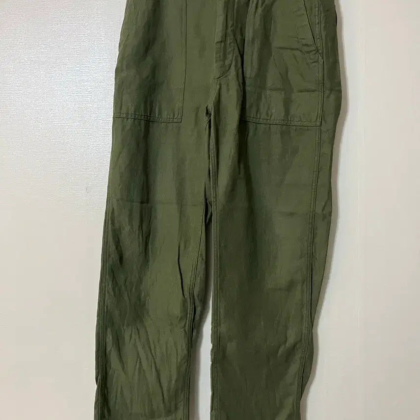 [BUNJANG] Engineered Garments Hemp Satin Fatigue Pants Olive / [S] 엔지니어드가먼츠 햄프 백사틴 퍼티그팬츠 올리브