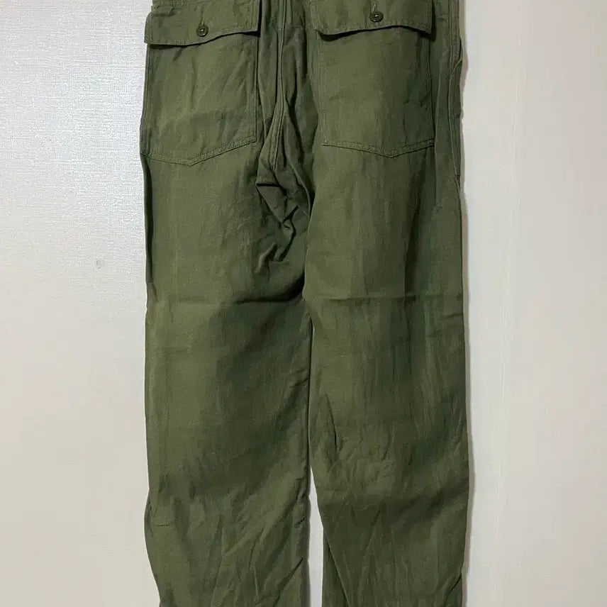 [BUNJANG] Engineered Garments Hemp Satin Fatigue Pants Olive / [S] 엔지니어드가먼츠 햄프 백사틴 퍼티그팬츠 올리브
