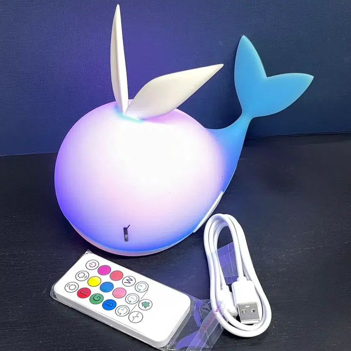 [BUNJANG] Blue Archive Arona Whale Mood Lamp / (미사용) 블루아카이브 아로나 고래 무드등