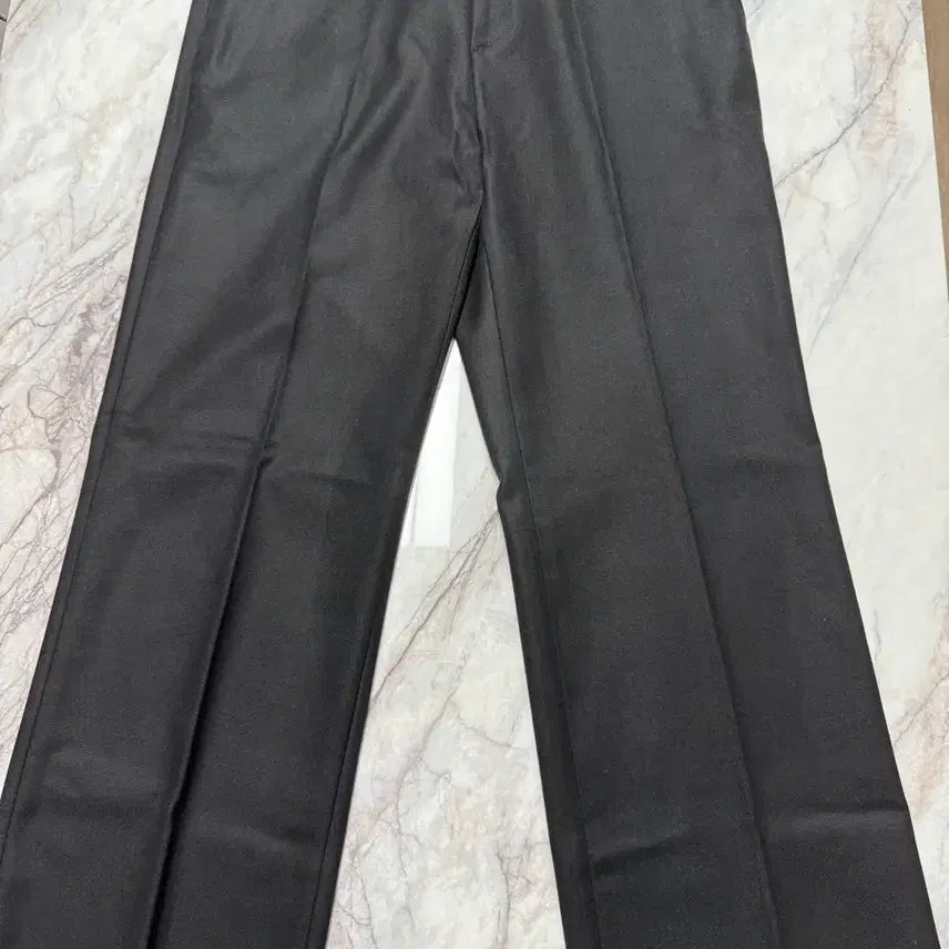 [BUNJANG] Signature Semi Bootcut Slacks Winter Fabric / 세미 부츠컷 슬랙스 겨울원단 새상품