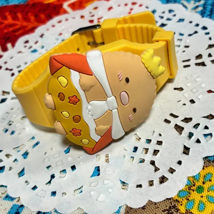[BUNJANG] Sumikko Gurashi Donkatsu-kun Curry Pants Wristwatch Gacha / 스밋코쿠라시 카레팬츠 입은 돈카츠군 손목 시계 가챠