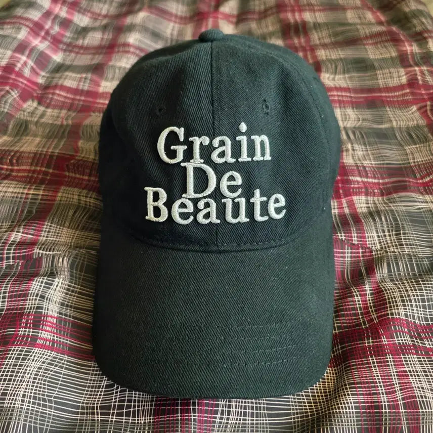 [SOLD OUT] Grain De Beaute 볼캡 블랙 (마지막가격)