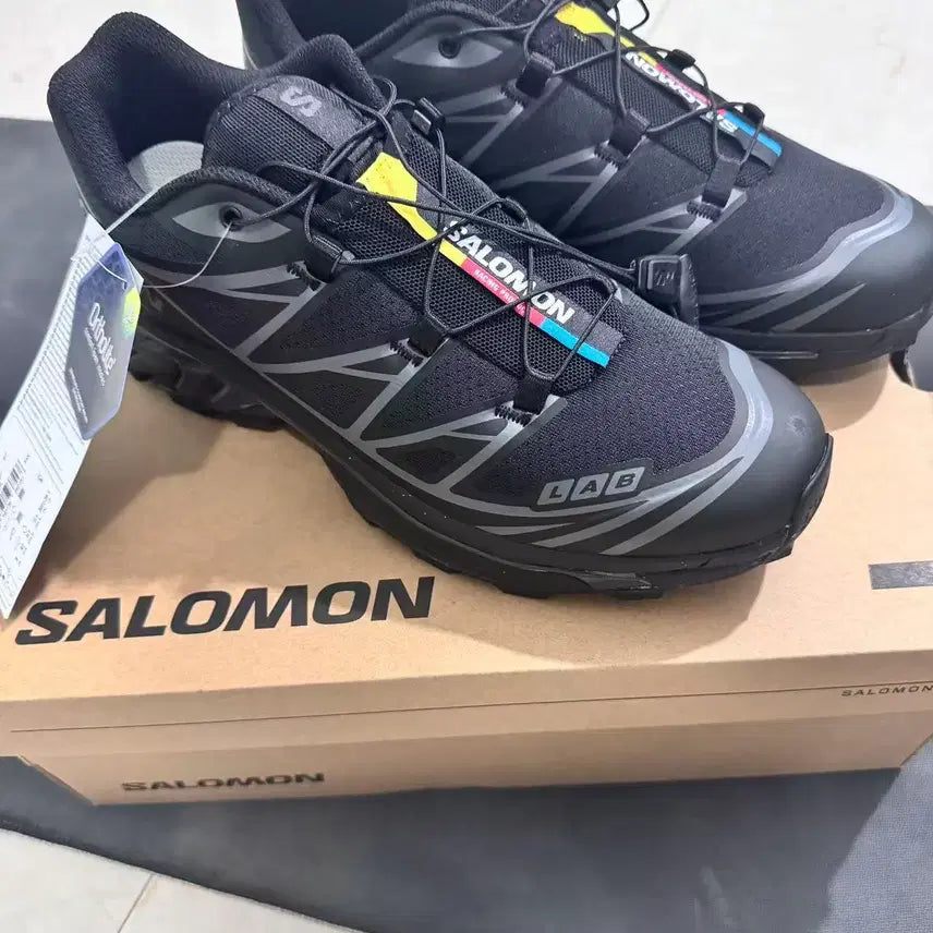 [BUNJANG] Salomon XT-6 Gore-Tex Black Silver 275MM Sneakers / 살로몬 XT-6 고어텍스 블랙 실버 275MM
