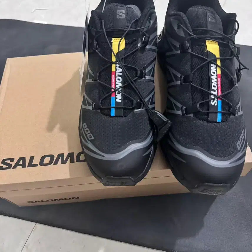 [BUNJANG] Salomon XT-6 Gore-Tex Black Silver 275MM Sneakers / 살로몬 XT-6 고어텍스 블랙 실버 275MM