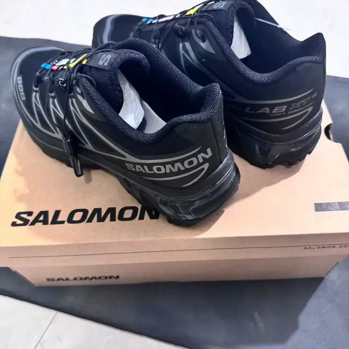 [BUNJANG] Salomon XT-6 Gore-Tex Black Silver 275MM Sneakers / 살로몬 XT-6 고어텍스 블랙 실버 275MM