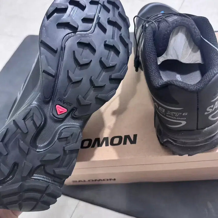 [BUNJANG] Salomon XT-6 Gore-Tex Black Silver 275MM Sneakers / 살로몬 XT-6 고어텍스 블랙 실버 275MM