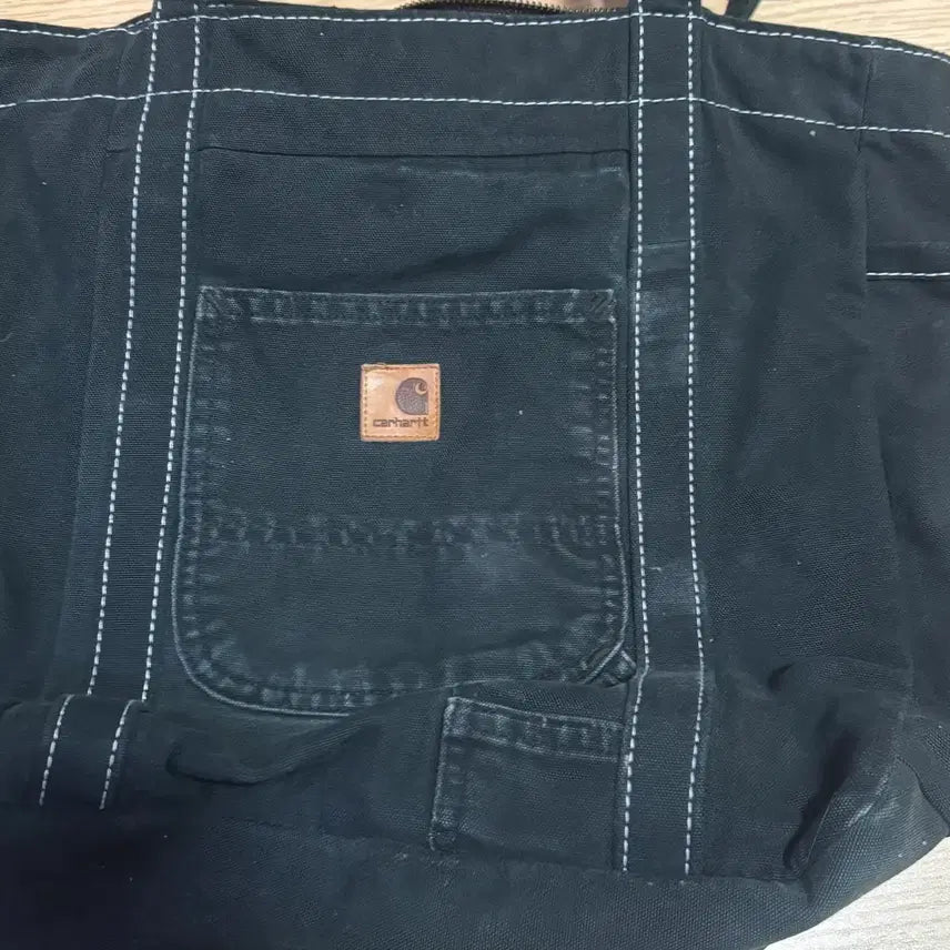 [SOLD OUT] 칼하트 블랙 토트백 빈티지