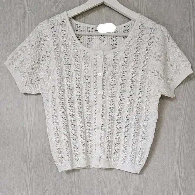 [BUNJANG] High-Quality Short-Sleeve Cardigan / 고퀄리티  반팔 가디건