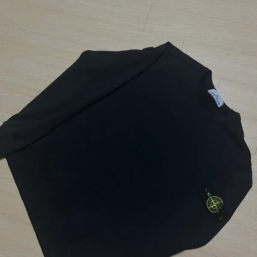 [BUNJANG] Stone Island Black Sweatshirt Size M / [새상품급/M사이즈] 스톤아일랜드 블랙 맨투맨 m사이즈 새상품급