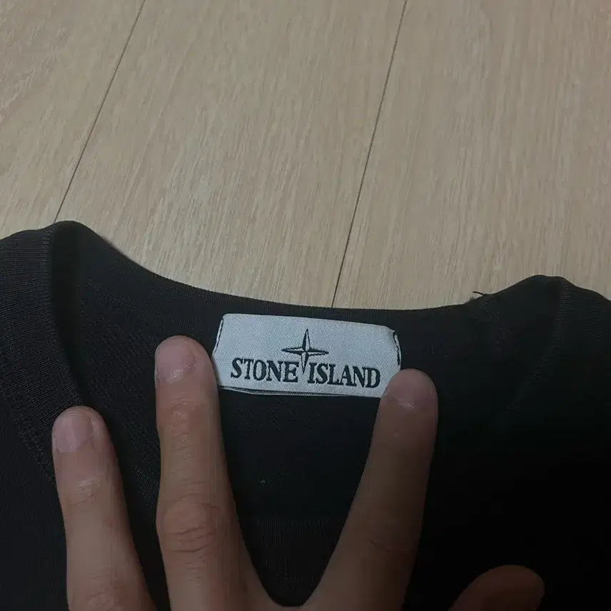 [BUNJANG] Stone Island Black Sweatshirt Size M / [새상품급/M사이즈] 스톤아일랜드 블랙 맨투맨 m사이즈 새상품급
