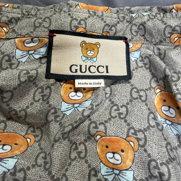 [BUNJANG] Gucci x Kai Collaboration Limited Edition Short Sleeve Shirt / [46] 구찌 X 카이 백화점 매장판 반팔 셔츠
