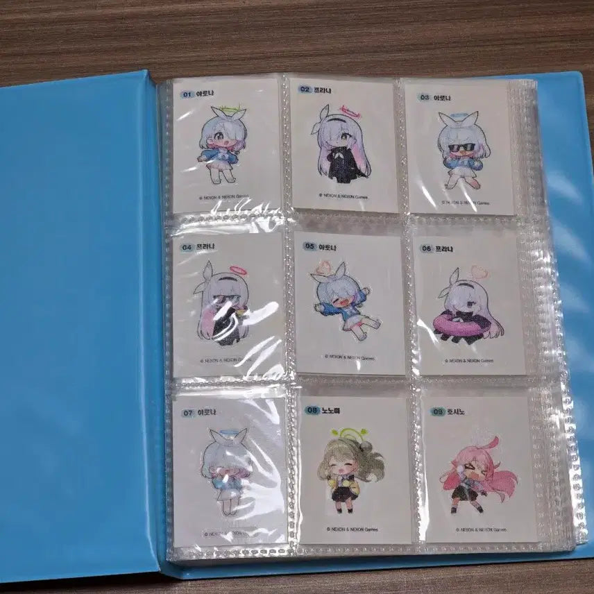 [BUNJANG] Blue Archive GS25 Collaboration Stickers Bundle Set (Season 1 Complete + Season 2 Partial) / [바로배송] 블루아카이브 GS25띠부씰 시즌1 전종+시즌2 일부 일괄
