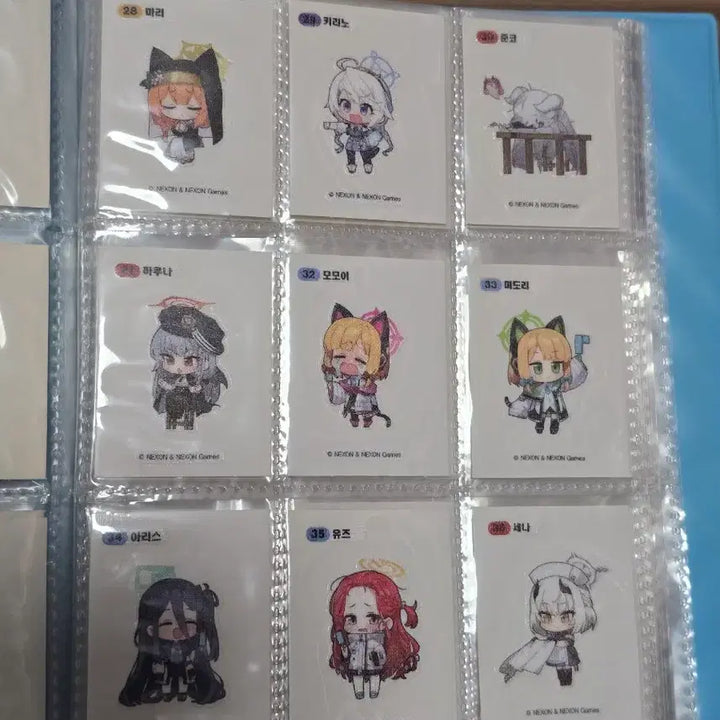 [BUNJANG] Blue Archive GS25 Collaboration Stickers Season 1 &amp; 2 Bundle Set / 블루아카이브 GS25띠부씰 시즌1 전종+시즌2 일부 일괄
