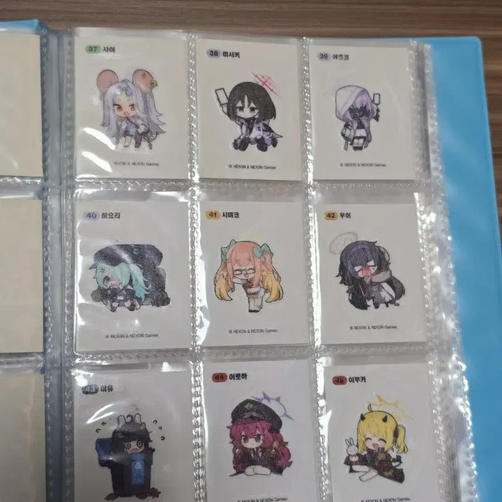 [BUNJANG] Blue Archive GS25 Collaboration Stickers Season 1 &amp; 2 Bundle Set / 블루아카이브 GS25띠부씰 시즌1 전종+시즌2 일부 일괄