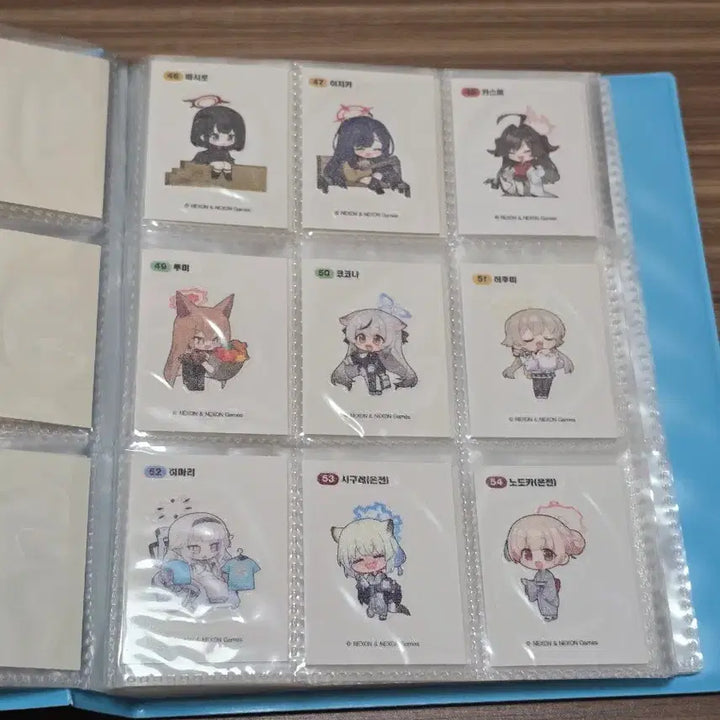 [BUNJANG] Blue Archive GS25 Collaboration Stickers Season 1 &amp; 2 Bundle Set / 블루아카이브 GS25띠부씰 시즌1 전종+시즌2 일부 일괄