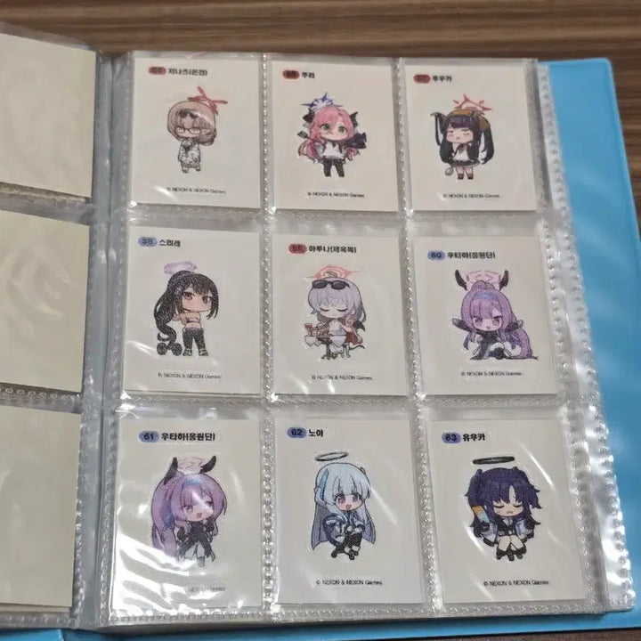 [BUNJANG] Blue Archive GS25 Collaboration Stickers Season 1 &amp; 2 Bundle Set / 블루아카이브 GS25띠부씰 시즌1 전종+시즌2 일부 일괄