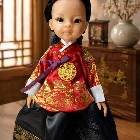 [BUNJANG] Paola Reina Doll Handmade Royal Court Hanbok / 파올라레이나 인형  수제 궁중당의 한복  팝니다