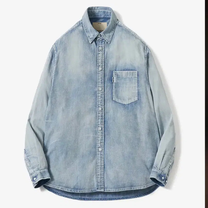 [BUNJANG] Pottery Denim Shirt Size 2 / 포터리 데님 셔츠 2사이즈
