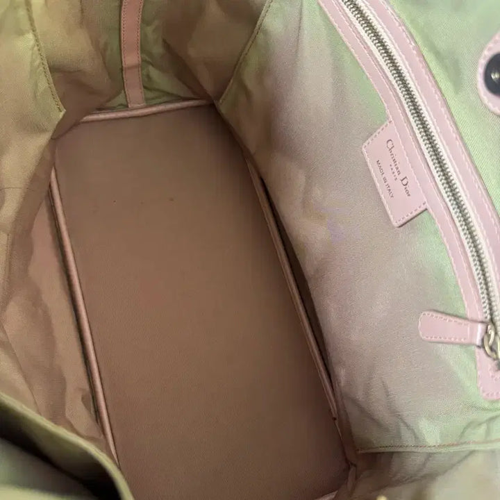 [BUNJANG] Dior Cannage Pink Tote Bag / 정품 디올 까나쥬 핑크 쇼퍼백 가방