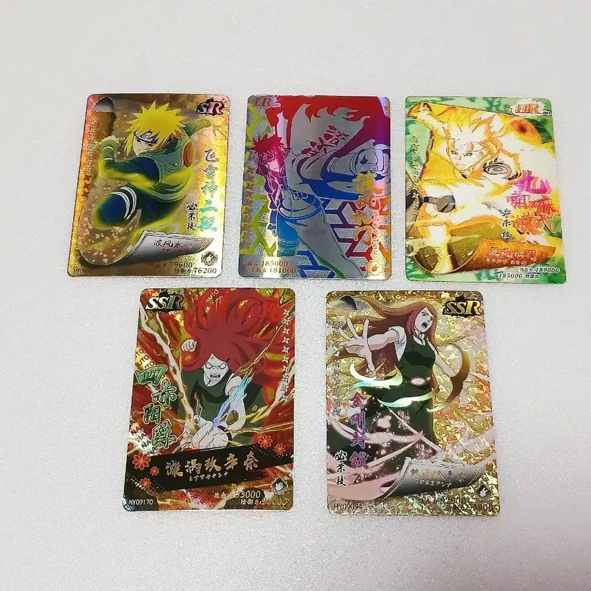 [BUNJANG] Naruto Minato/Kushina Card Bundle Set / 나루토-미나토/쿠시나 카드 일괄