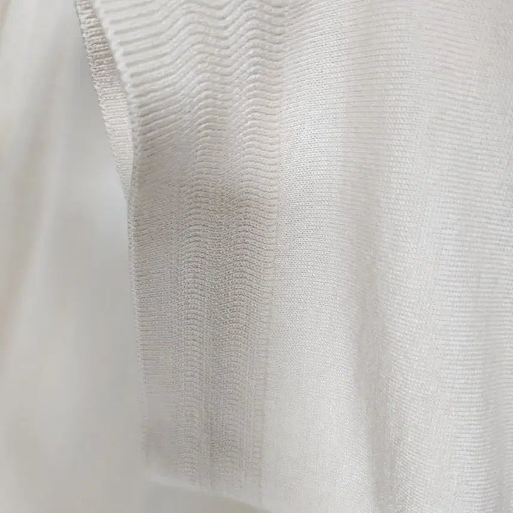 [BUNJANG] Burberry Short-Sleeve Knit Polo Shirt (Ivory, Size S) / 버버리  반팔 카라 니트(S
