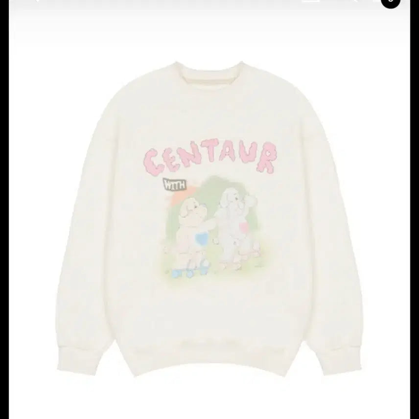 [BUNJANG] Centaur Bear Sweatshirt / 센토르 인라인 베어 스웻셔츠 맨투맨