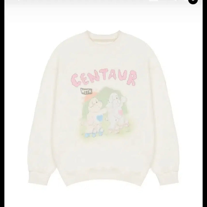 [BUNJANG] Centaur Bear Sweatshirt / 센토르 인라인 베어 스웻셔츠 맨투맨