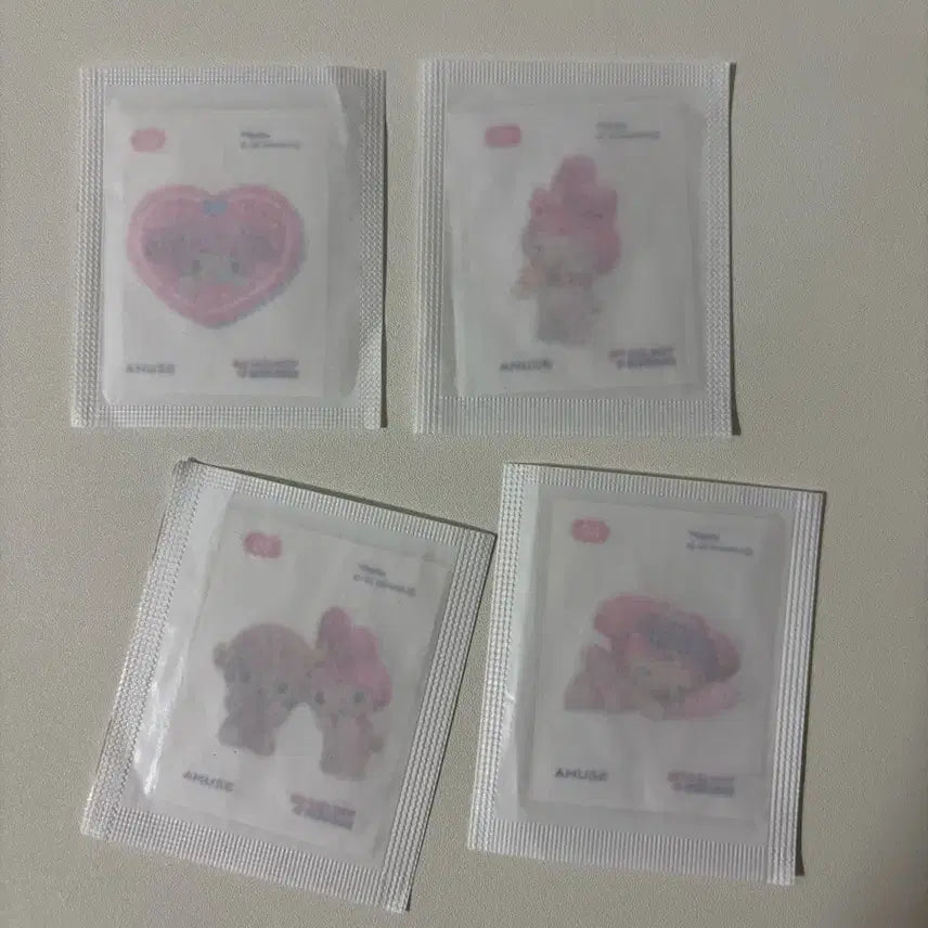 [SOLD OUT] 마이멜로디 어뮤즈 띠부씰 4개