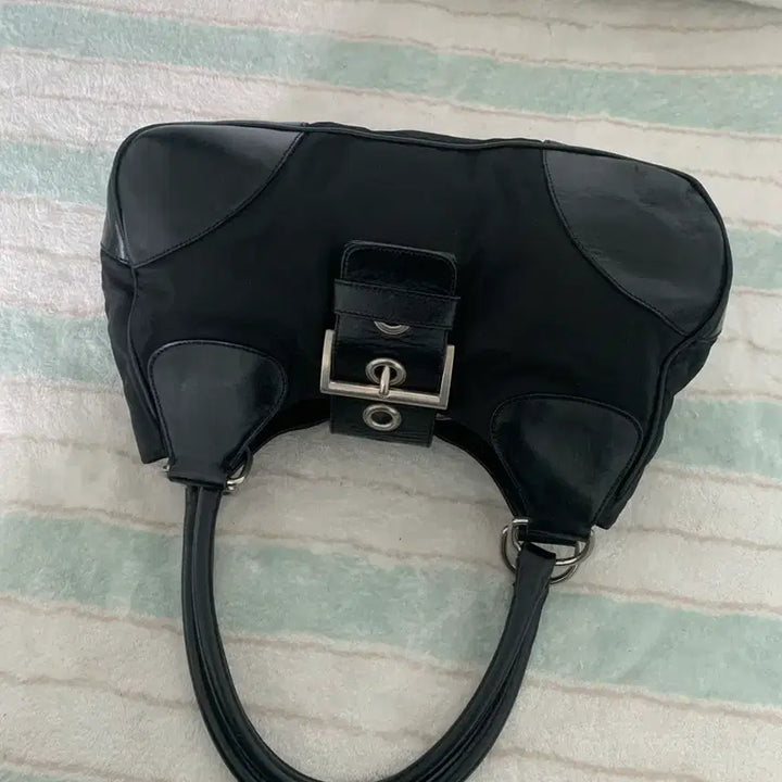 [BUNJANG] Prada Moon Bag Shoulder Bag / 프라다 문백 정품 가방 숄더백 바게트백