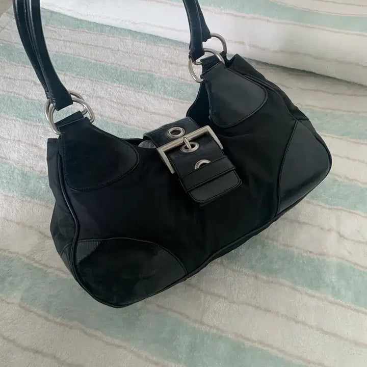 [BUNJANG] Prada Moon Bag Shoulder Bag / 프라다 문백 정품 가방 숄더백 바게트백